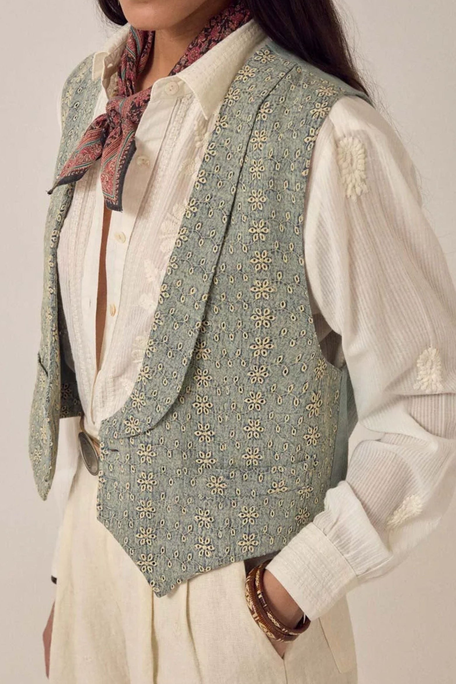Maison Hotel | Embroidered Florence Vest. – OutDazl