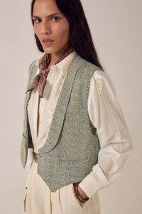Embroidered Florence Vest-Maison Hotel-OutDazl