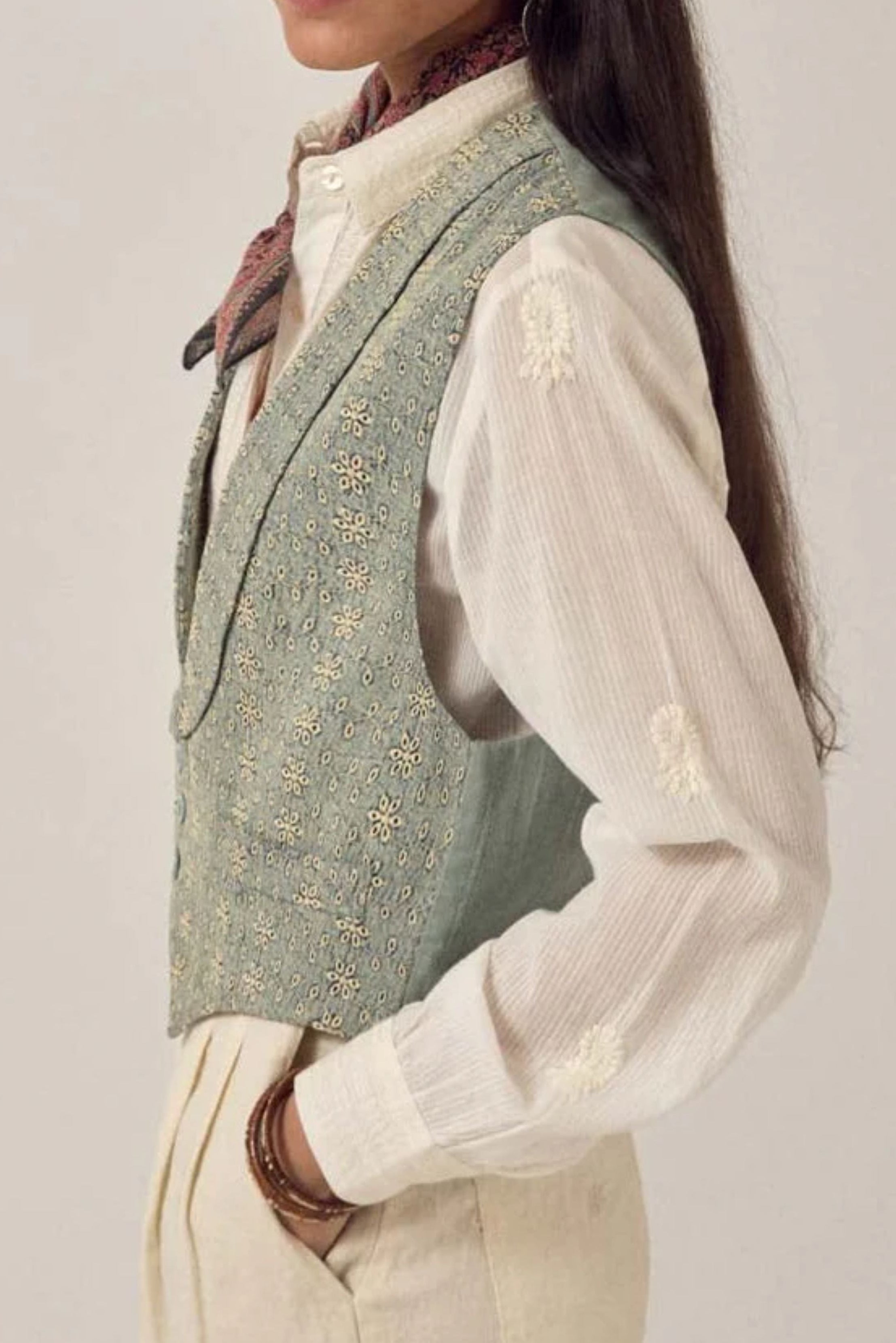 Maison Hotel | Embroidered Florence Vest. – OutDazl