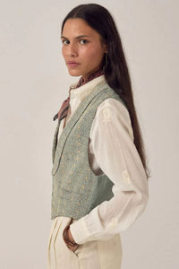 Embroidered Florence Vest-Maison Hotel-OutDazl