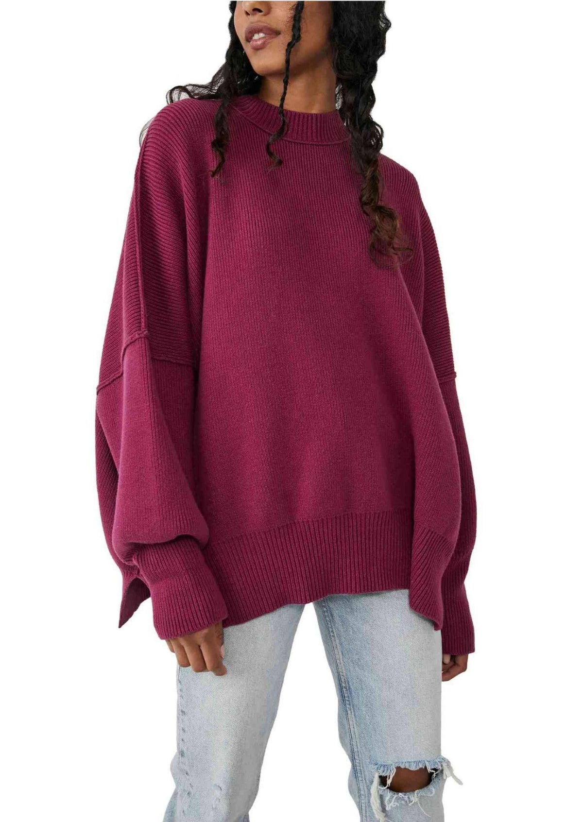 Free People - Easy Street Tunic in Dreamy Mulberry - OutDazl