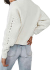 Free People - Jackson Cardigan in Ivory - OutDazl