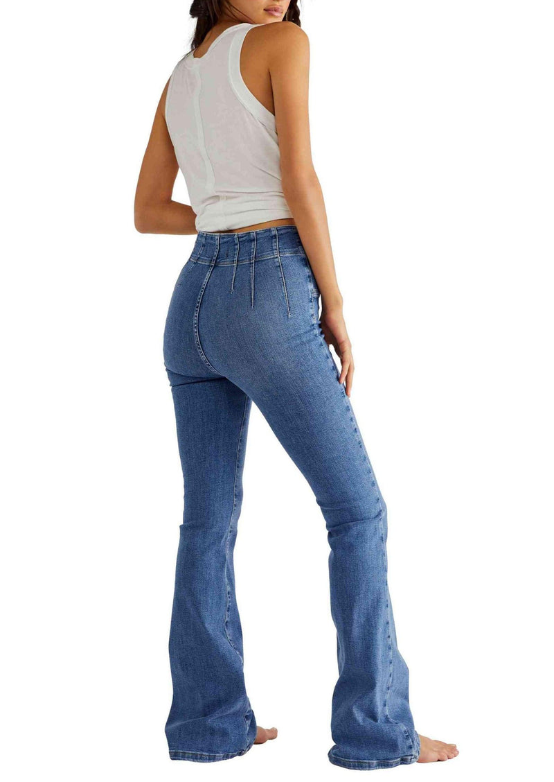 Free People - Jayde Flare Jeans - OutDazl