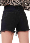 Free People - Makai Denim shorts in washed black - OutDazl