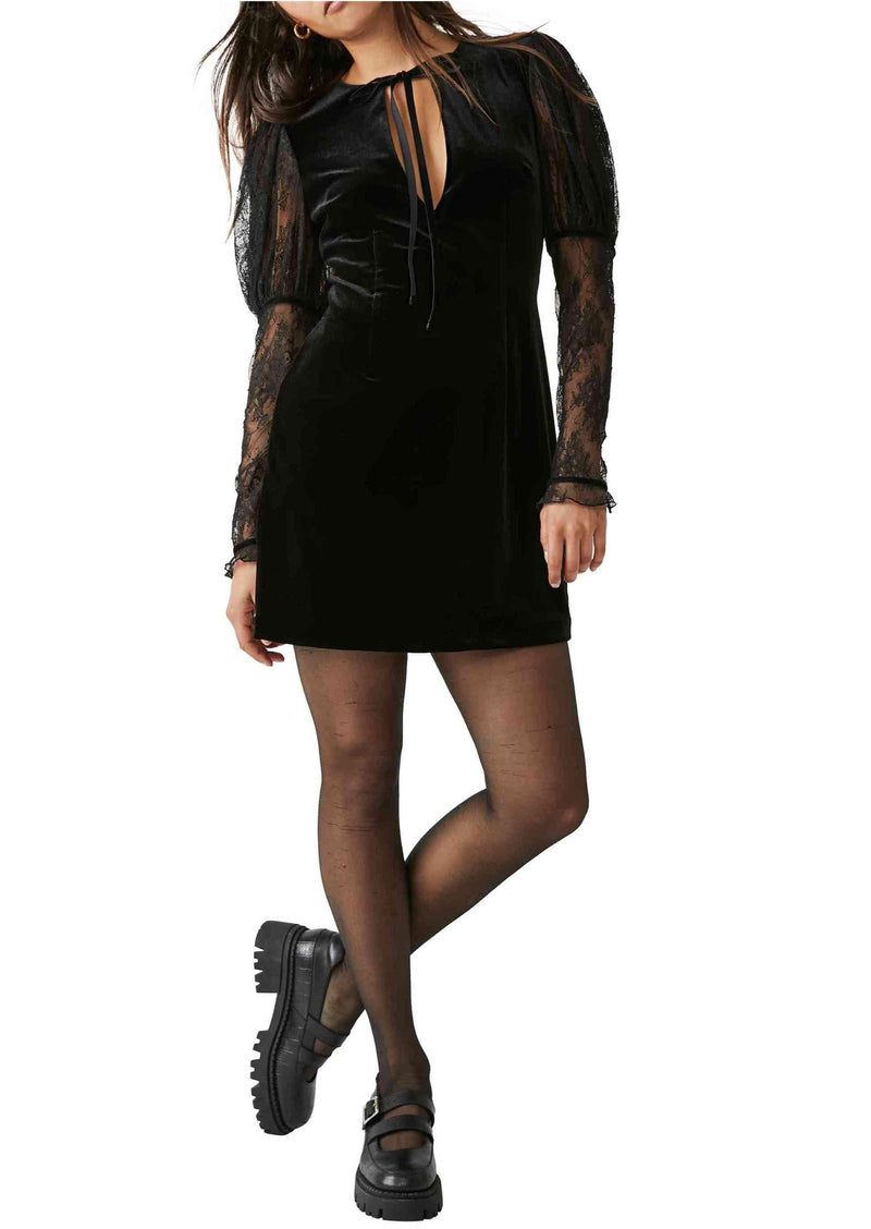 Free People - Midnight Hour Mini Dress - OutDazl