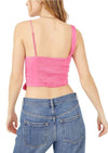 Free People - Mila Crop Top in Pink - OutDazl