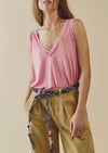 Free People - Moon Dance Tank in Rose - OutDazl