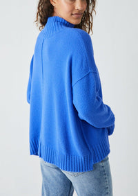 Free People - Vancouver Turtleneck in Mazarine - OutDazl