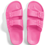 Freedom Moses - Scented Slides in Neon Pink - OutDazl