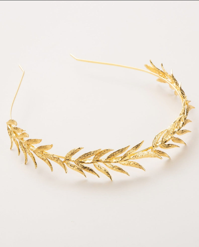 Gold Leaf Head Band