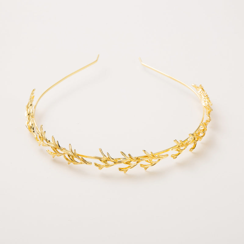 Gold Leaf Head Band