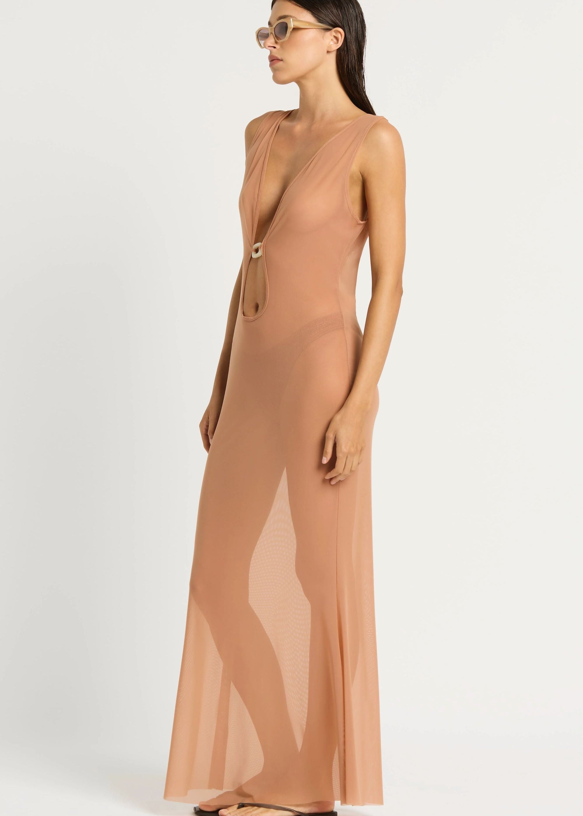 Ring Harper Mesh Maxi Dress
