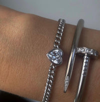 Heavenly Necklaces - A LA FOLIE Bracelet in Silver - OutDazl