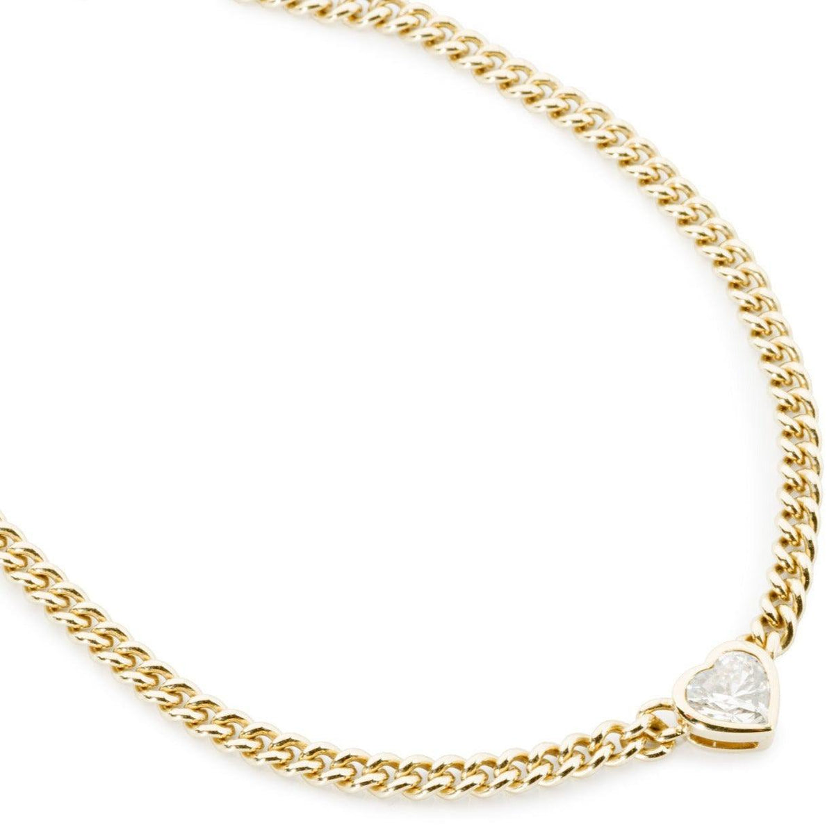 Heavenly Necklaces - A LA FOLIE Necklace in Gold - OutDazl