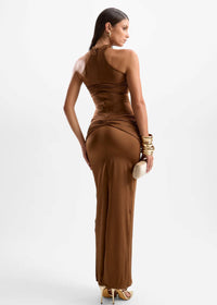 Hevea Halo Maxi Dress Mocha