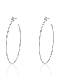 ICANDI - Date Night Hoops in Silver - OutDazl