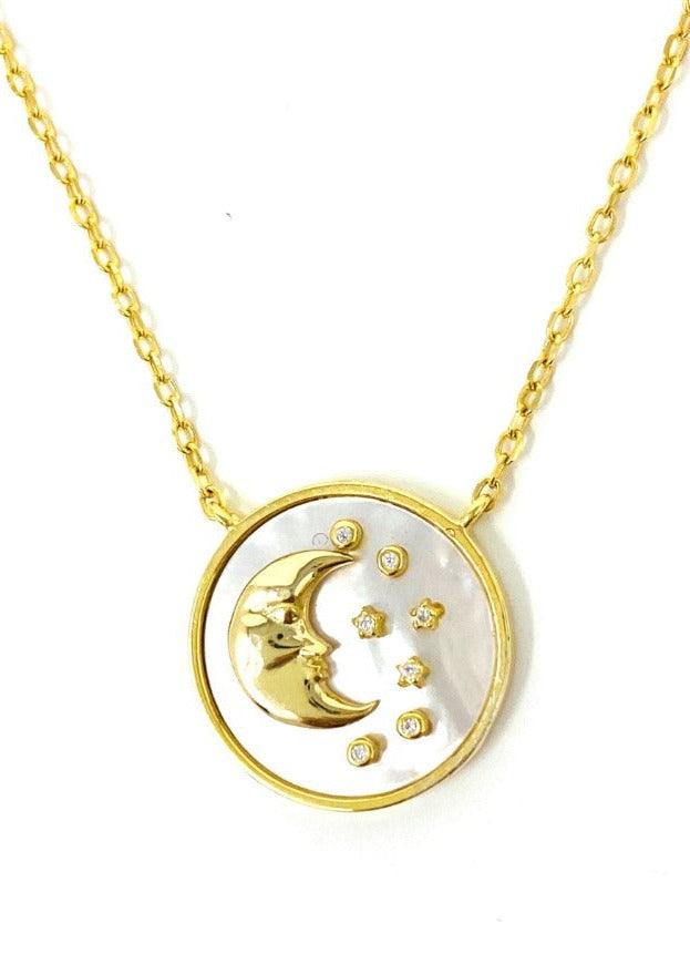 ICANDI - Stella Luna Necklace in Gold - OutDazl