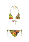 It's Now Cool - The 90's Tie Bikini Pant in Zangria - OutDazl