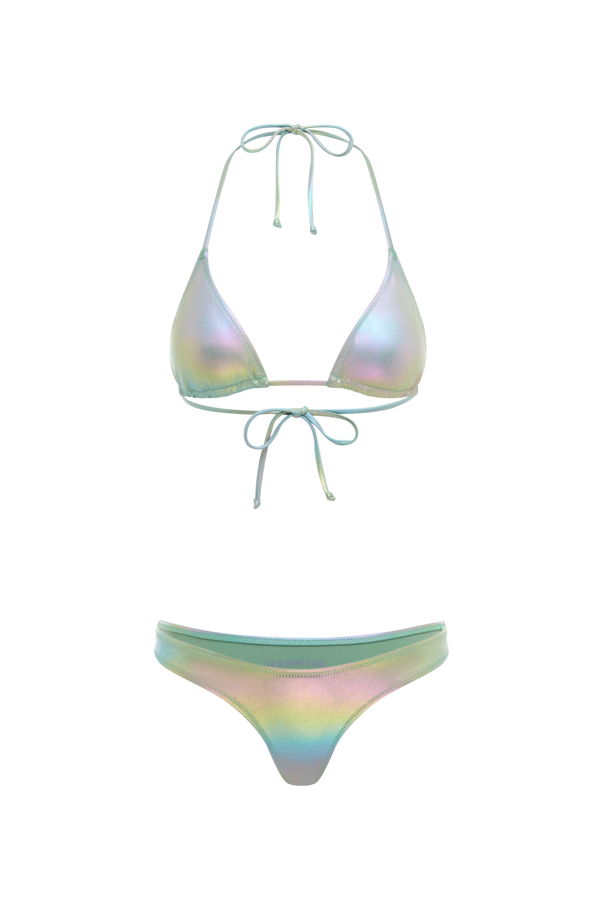 It's Now Cool - The Luxe Tri Bikini Top in Virgo - OutDazl