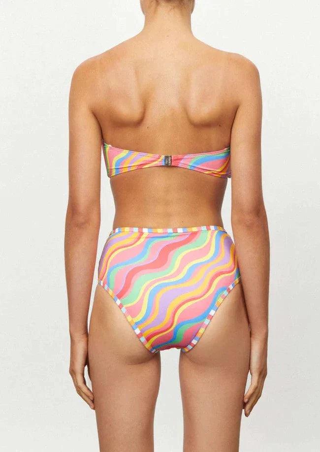 It's Now Cool - The Waisted Duo Pant in Rainbow - OutDazl