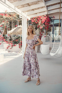 JAASE - Anastasia Print Sundance Maxi Dress - OutDazl