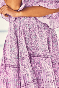 JAASE - Bindi Mini Dress in Roaming Free Print - OutDazl