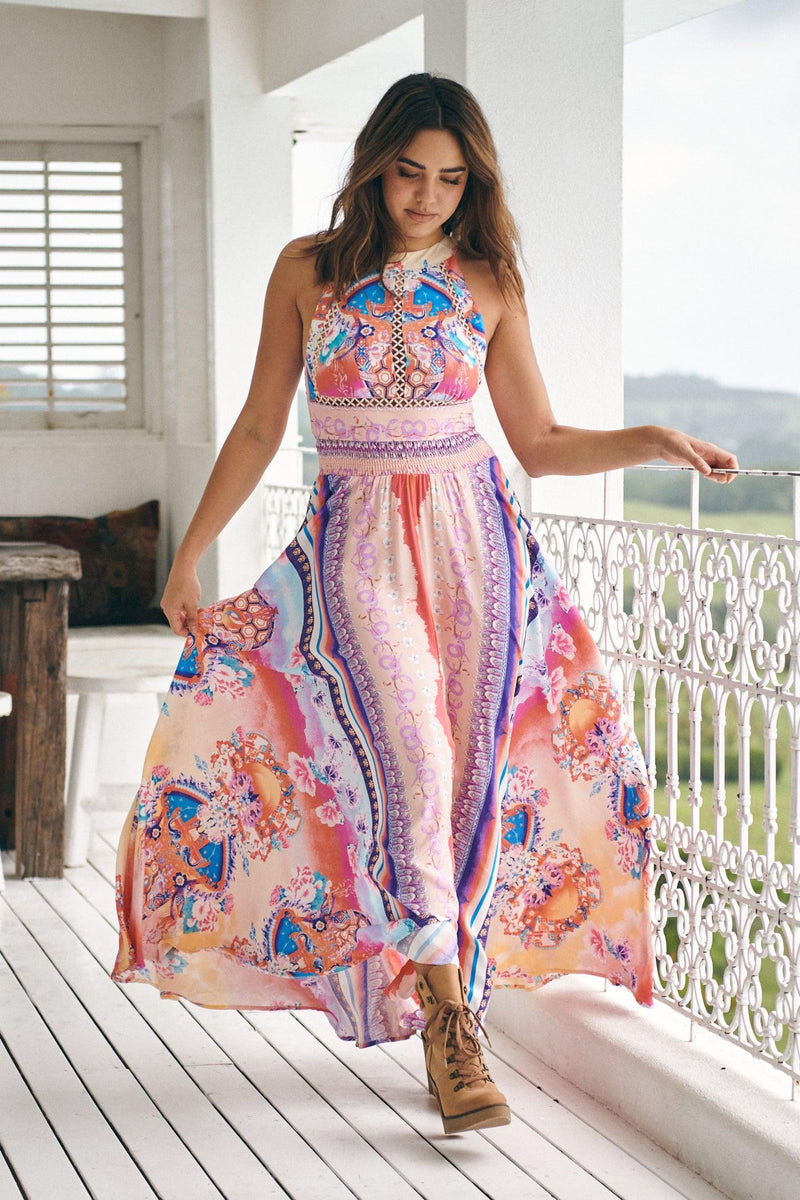 JAASE - Endless Summer Maxi Dress in Lunar Print - OutDazl