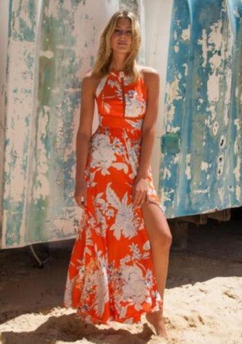 JAASE - Endless Summer Maxi Dress in St Tropez Print - OutDazl