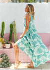 JAASE - Erryn Maxi Dress in Capri Sea Print - OutDazl