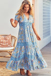 JAASE - Jaase Huntley Maxi Dress in Poppies Print - OutDazl