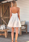 JAASE - Jaase Mali White Mini Dress - OutDazl