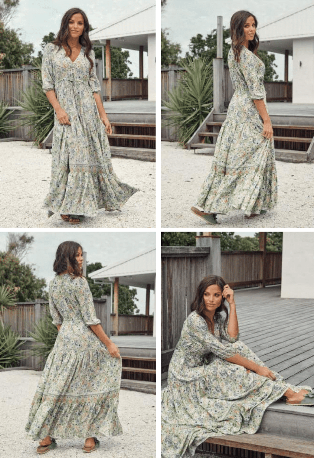 JAASE - Jaase Tessa Maxi Dress in Beachley Print - OutDazl