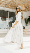 JAASE - Jaase White Indiana Maxi Dress Bya - OutDazl