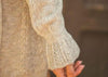 JAASE - Long Knit Cardigan in Sand - OutDazl