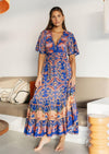 JAASE - Maxi Dress Ashland in Bodhi Print - OutDazl