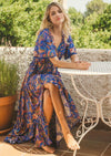 JAASE - Maxi Dress Kelsey in Nirvana Print - OutDazl