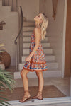 JAASE - Rena Mini Dress in Jada Print - OutDazl