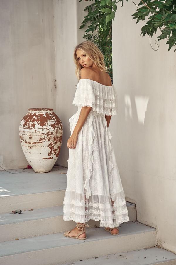 Off the shoulder deals gypsy style dresses