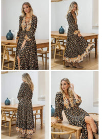 JAASE - Teresa Maxi Dress in Camomile Print - OutDazl