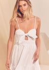 JAASE - White Linen Bambi Maxi - OutDazl