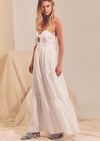 JAASE - White Linen Bambi Maxi - OutDazl