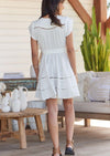 JAASE - White Montana Mini dress - OutDazl