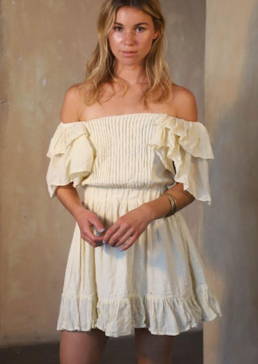 Jen's Pirate Booty - Evolution Mini Dress in white - OutDazl