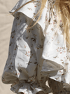 Jen's Pirate Booty - Mini Dress Flo in Winter White Floral Print - OutDazl