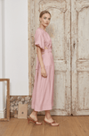 Jovonna - Ersa Cutout Dress in Pink - OutDazl