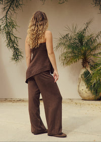 Krista Cotton-Linen Sweater Set