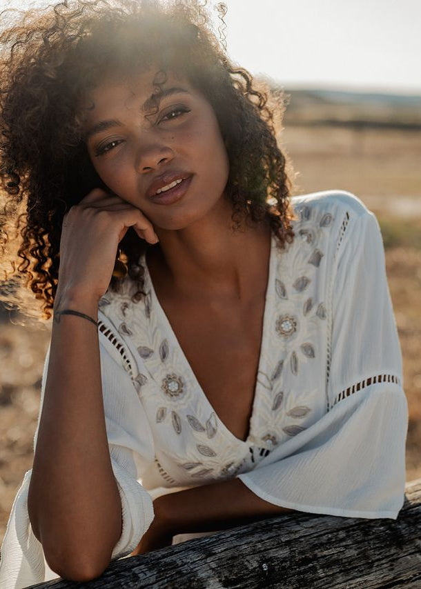 Maxi Embroidered Dress Barbados-Piti Cuiti-OutDazl