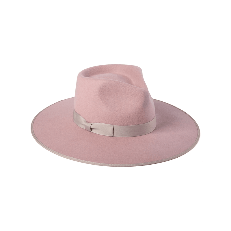 Lack of Color - Dreamer Rancher Wool Fedora Hat in Dusty Purple - OutDazl
