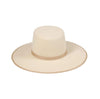 Lack of Color - Ivory Rancher Wool Boater Hat - OutDazl