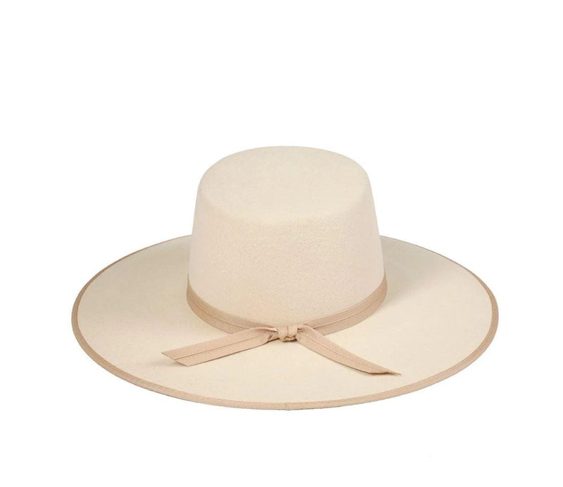 Lack of Color - Ivory Rancher Wool Boater Hat - OutDazl